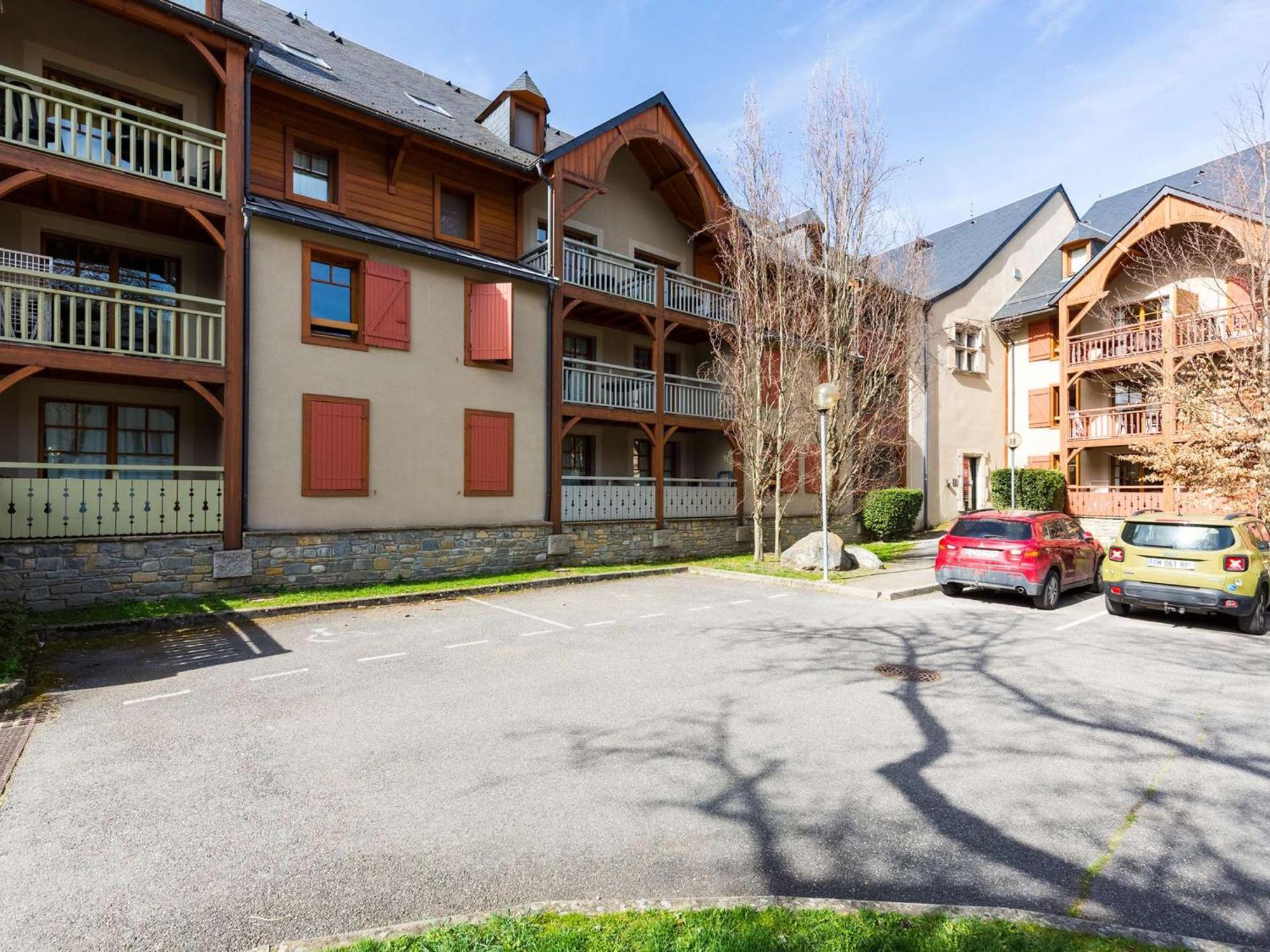 Appartement Duplex Centre Saint-Lary Avec Piscine, Sauna Et Parking - Fr-1-296-395 Exteriér fotografie